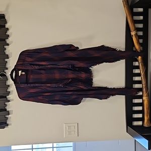 Knox Rose Plaid Fly Away Cardigan